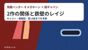 角醒ハンターオメガホーンと超ギャバンの関係を考察する記事のアイキャッチ